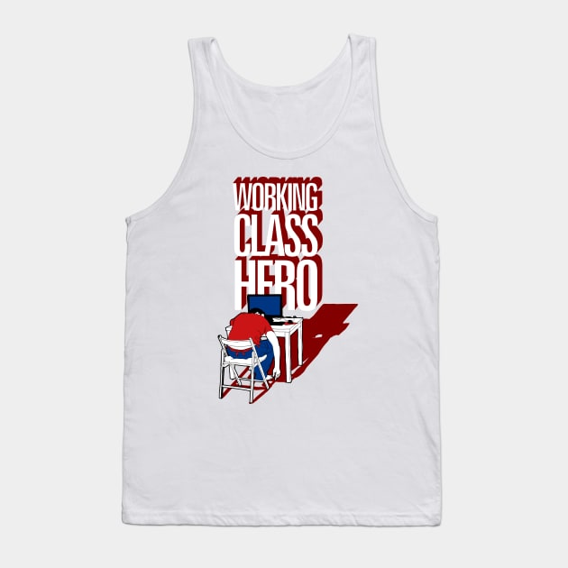 Working Class Hero Tank Top by astronaut